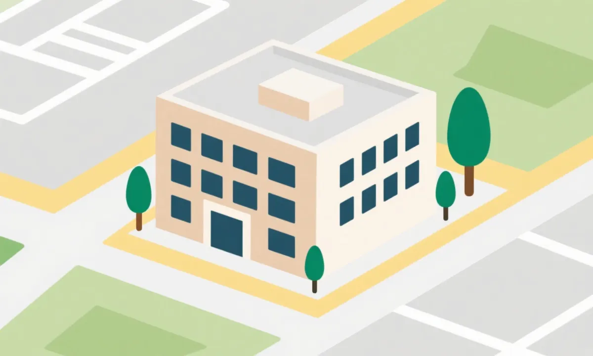 办公地点示意图