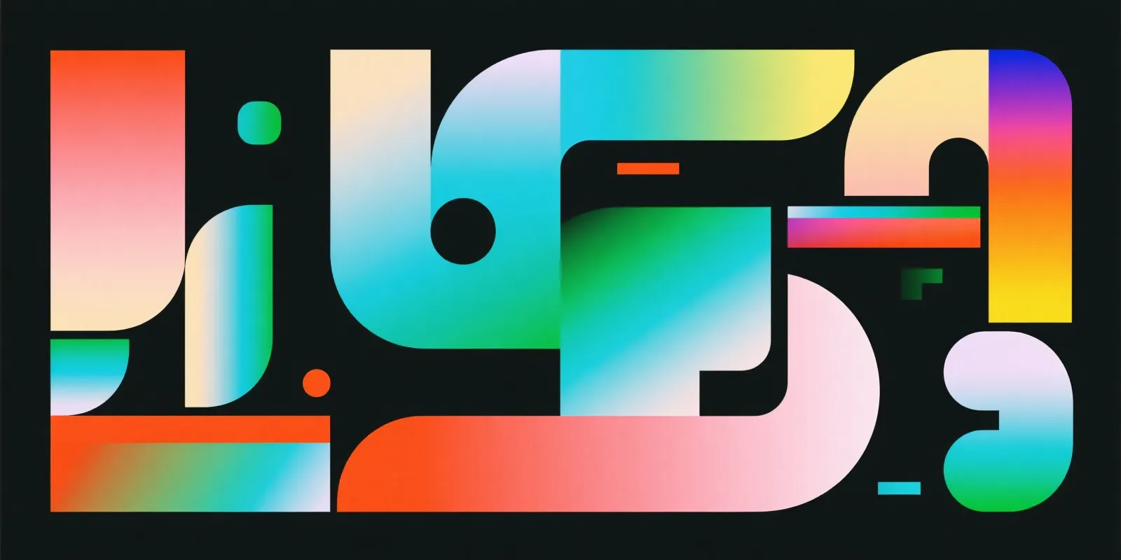 API abstract background